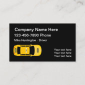 City Taxi Modern Visitekaartje (Voorkant)