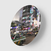 City Tokyo Street Uitzicht Ronde Klok (Hoek)