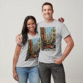 "City Tracks" "Metropolitan Journey" "Urban Rails" T-shirt (Unisex)