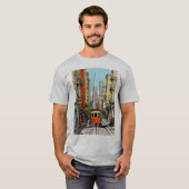 "City Tracks" "Metropolitan Journey" "Urban Rails" T-shirt (Voorkant volledig)