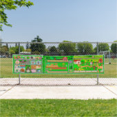 City-Train-Boerderij Wegen voor Auto's 2.5x12 Bann Spandoek (Insitu)