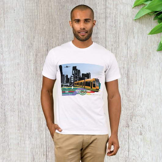 City Tram Mannen T-shirt