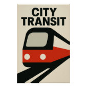 City Transit - Metro - Poster (Voorkant)