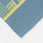 City Transportation Kinder Personalized Fleece Deken (Hoek)