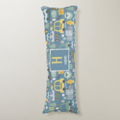 City Transportation Kinder Personalized Lichaamskussen (Voorkant Verticaal)