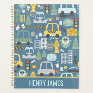 City Transportation Kinder Personalized Planner