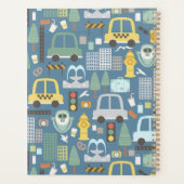 City Transportation Kinder Personalized Planner (Achterkant)
