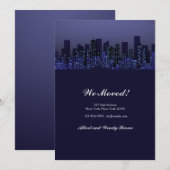 City Uitzicht door nachtelijke aankondiging (Voorkant / Achterkant)