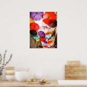 City Umbrellas Poster (Keuken)