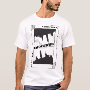 City Vibes: stedelijke golf T-shirt