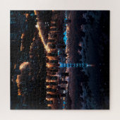City view at night legpuzzel (Horizontaal)