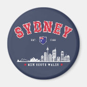 City View of Sydney, Australia Magneet (Voorkant)