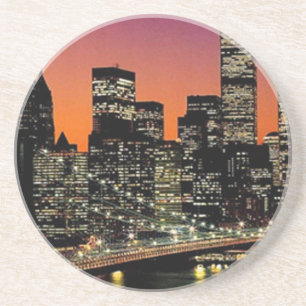 City Vision-Onderzetter Zandsteen Onderzetter