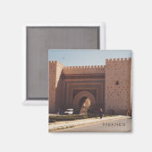 City Walls and Gate of Meknes Magneet (Voorkant / Achterkant)