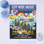 City Wide Music Flyer (Enkel)