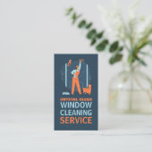 City Windows, Windows Cleaner, Reinigingsservice Visitekaartje (Staand voorkant)