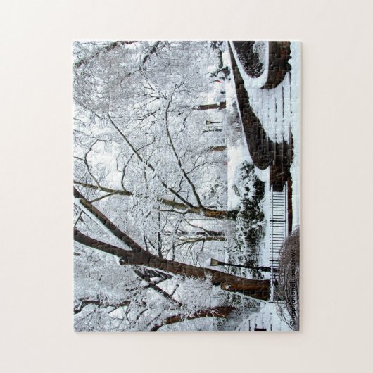 City Winter Puzzle Legpuzzel (Verticaal)