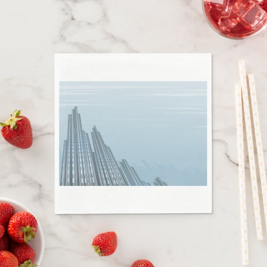 City wolkenkrabbers papieren servetten (Insitu)