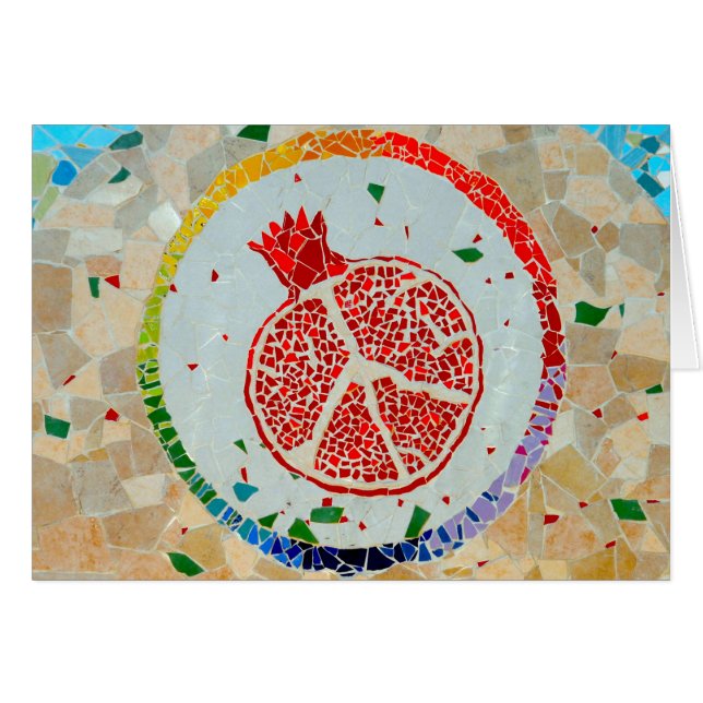 CITYarts Israel Peace Wall Card (Voorkant Horizontaal)