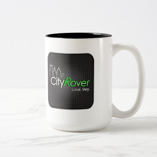 CityRover Coffee-Mok Tweekleurige Koffiemok (Rechts)