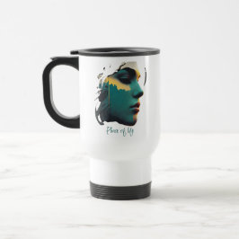 Cityscape Art Travel Mug | Urban Commuter Style Reisbeker