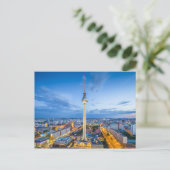 Cityscape Berlin, Duitsland Briefkaart (Staand voorkant)