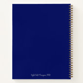 Cityscape bij nacht Notitieboek (Achterkant)