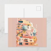 Cityscape Briefkaart (Voorkant / Achterkant)