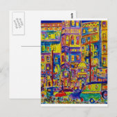 Cityscape Bronx door Piliero Briefkaart (Voorkant / Achterkant)