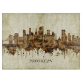 Cityscape Brooklyn New York Snijplank (Voorkant)