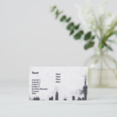 Cityscape - Business Visitekaartje (Staand voorkant)