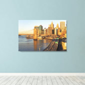 Cityscape Canvas Afdruk (Insitu (Houten vloer))