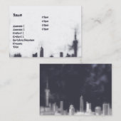 Cityscape - Chubby Visitekaartje (Voorkant / Achterkant)