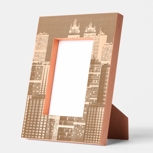 Cityscape Design Laser Gegraveerde Lijstjes (Links)