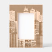 Cityscape Design Laser Gegraveerde Lijstjes (Voorkant)