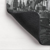 Cityscape door brugkabels muismat (Hoek)