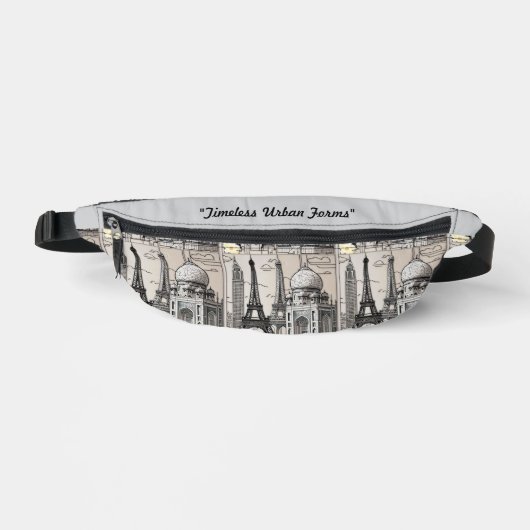 "Cityscape Elegence" Heuptasje (Voorkant)