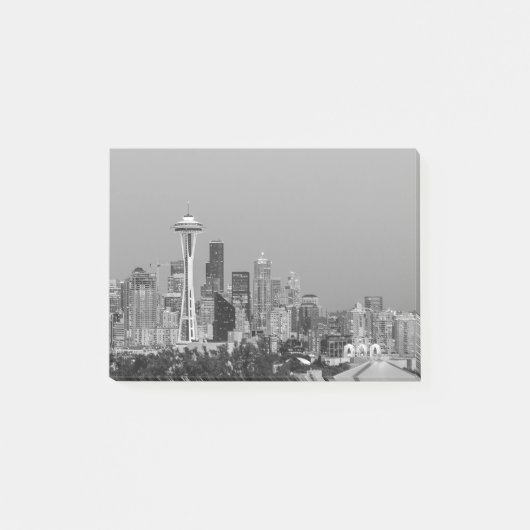 cityscape en White Seattle Post-it® Notes (Voorkant)