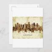 Cityscape Feestdagenkaart (Voorkant / Achterkant)