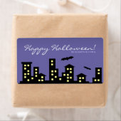 Cityscape Halloween Etiket (Insitu)