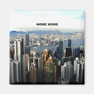 Cityscape Hong Kong Magneet