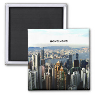 Cityscape Hong Kong Magneet