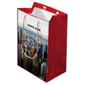 Cityscape Hong Kong Medium Cadeauzakje (Voorkant Gekanteld)