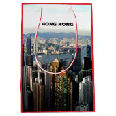 Cityscape Hong Kong Medium Cadeauzakje (Voorkant)