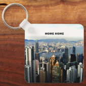 Cityscape Hong Kong Sleutelhanger (Voorkant)