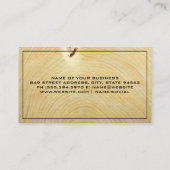 Cityscape | Houtkorrels Visitekaartje (Achterkant)