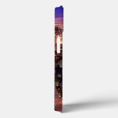 Cityscape in de nacht van Chicago Case-Mate iPhone Case (Achterkant / Rechts)