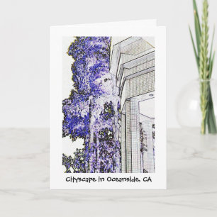 Cityscape in Oceanside, CA Kaart