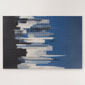 Cityscape Jigzaag Puzzle Legpuzzel (Horizontaal)