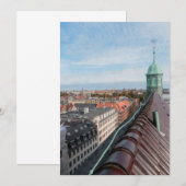 Cityscape Kopenhagen Bedankkaart (Voorkant / Achterkant)